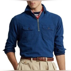 Polo Ralph Lauren Classic Fit Indigo Popover